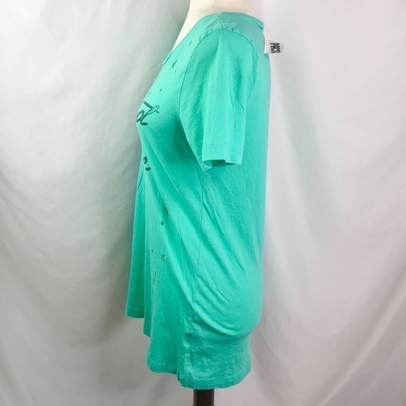 PacSun Shirt Size L Courtship & Suitors Shirt Graphic Addicted To Love Distress - Picture 5 of 14